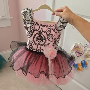 Pink & Black Ballerina Costume